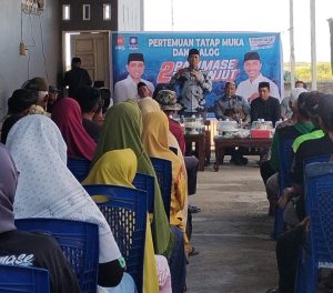 Kampanye Dialogis Pammase Berlanjut di Desa Pasir Putih, Kecamatan Bola, Bertempat di Kediaman Bapak Amir Mahmud