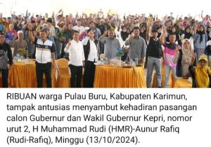 Rudi-Rafiq Menyalakan Kembali Harapan Warga Pulau Buru untuk Melihat Kepri Maju