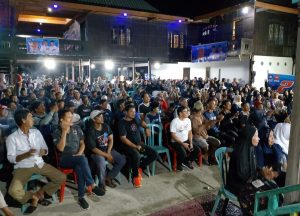 Gempa Skala 80% di Desa Leppangen Kampanye Pammase , Paslon Sebelah Rasakan Getarannya